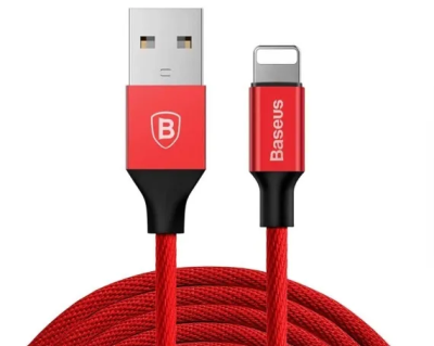 Кабель Baseus Yiven Cable CALYW-09 Lightning - USB, красный