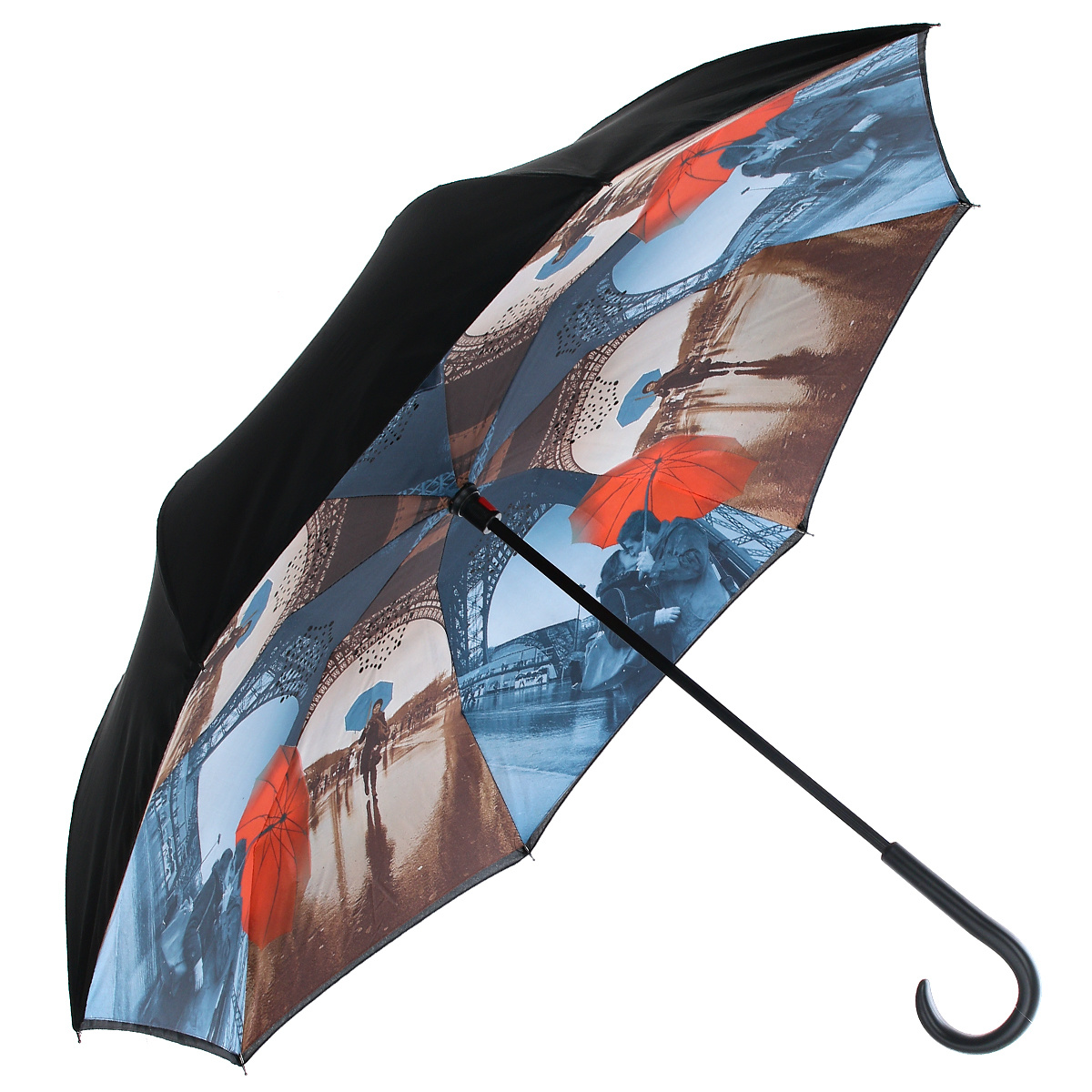 Зонт наоборот Dolphin R01 zal