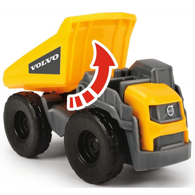 Игрушка Dickie Toys Грузовик прицеп с двумя автомобилями Volvo