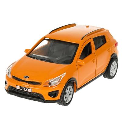 Автомобиль металлический инерционный Технопарк Kia Rio X 12 см, оранжевый, XLINE-12-OG