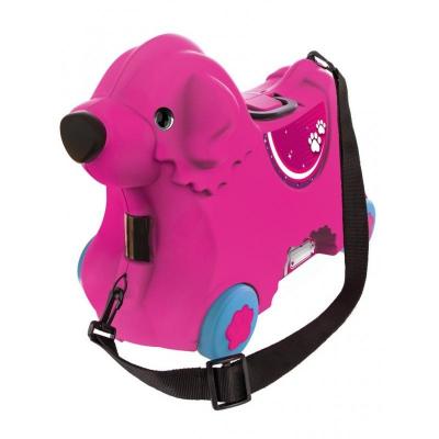 Детский чемодан на колесиках розовый BIG 55353