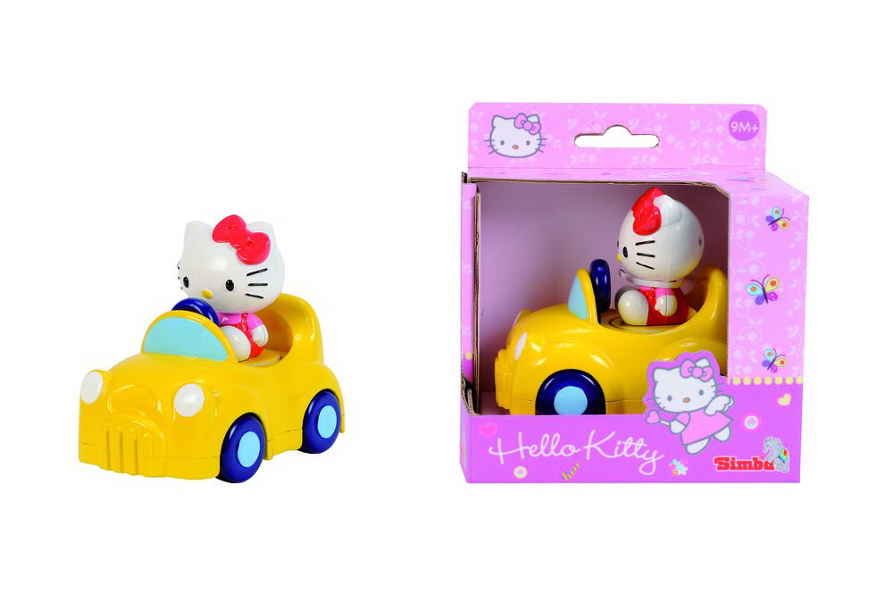 Машинка Simba для малышей Hello Kitty, 11 см