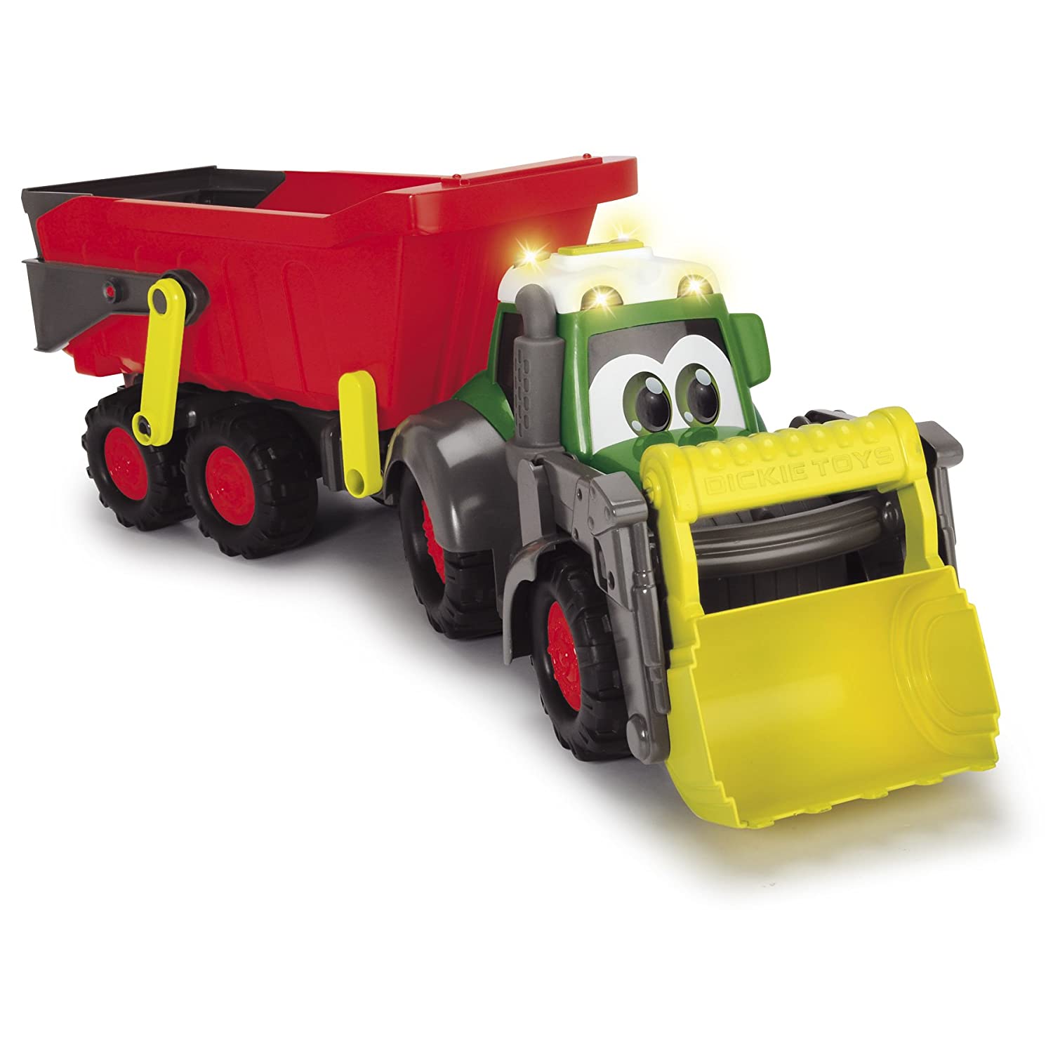Игрушка Dickie Toys Трактор Happy Farm трейлер 65 см Игрушка Dickie Toys Трактор Happy Farm трейлер 65 см