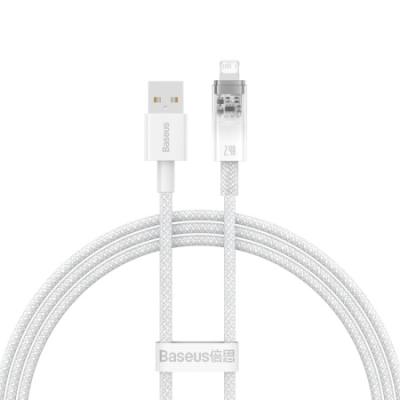 Кабель Baseus CATS010002 USB - Lightning, белый