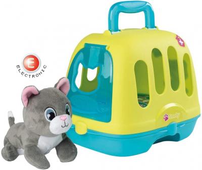 Ветеринарный чемоданчик - переноска с котенком Smoby