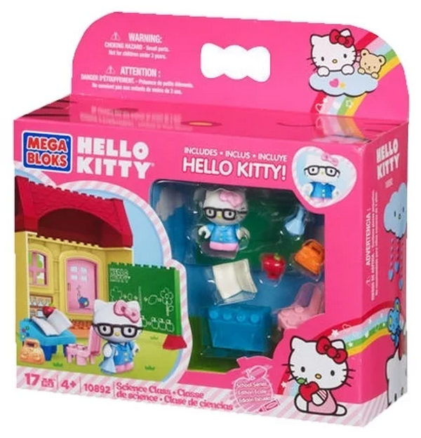 Конструктор Mega Bloks Hello Kitty ученица
