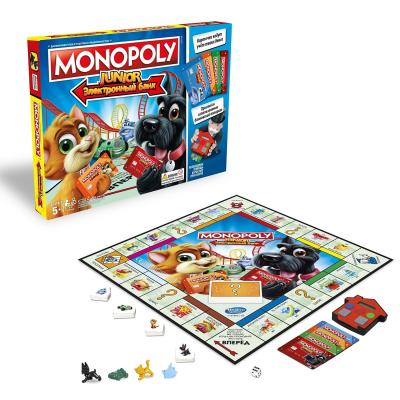 Игра Monopoly Монополия Джуниор с картами 