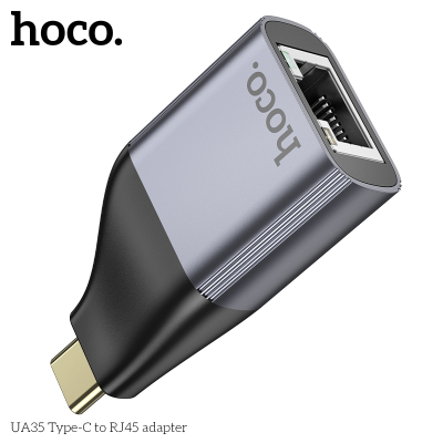 Переходник Hoco UA35 Type-C на RJ45