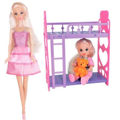 Игровой набор ToysLab Ася Спокойной ночи, малышка с мини-куклой, 35095
