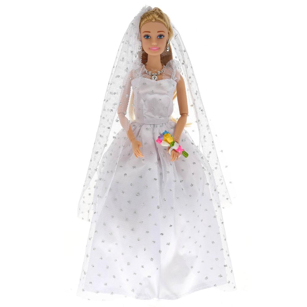 Кукла детская София 29 см в свадебном платье