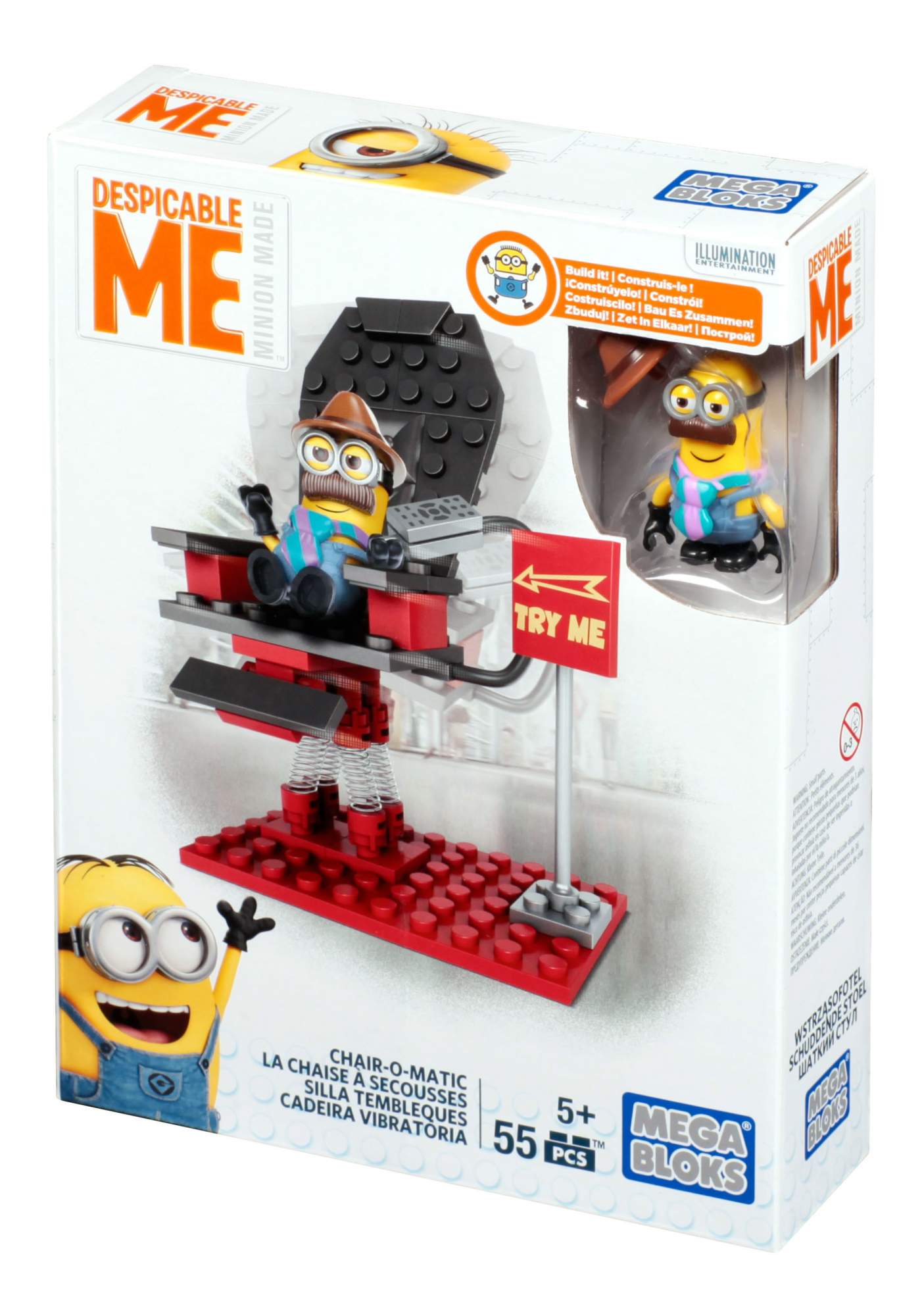 Конструктор Mega Bloks Миньоны: Бешеное кресло