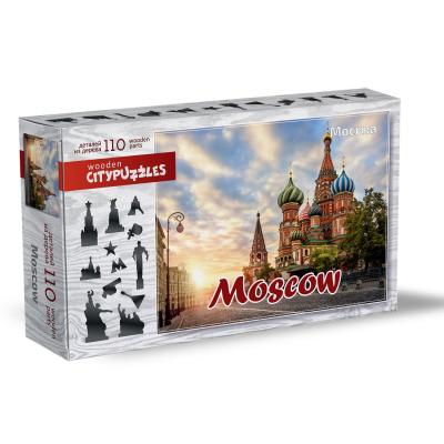 Пазл деревянный Нескучные игры Citypuzzles Москва